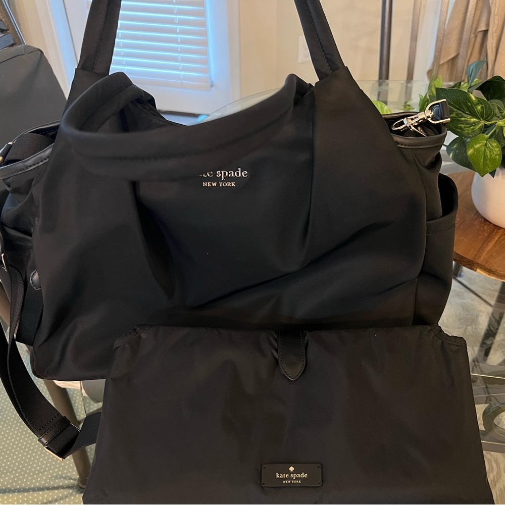 Kate Spade Chelsea Diaper Bag with Matching Changing Pad